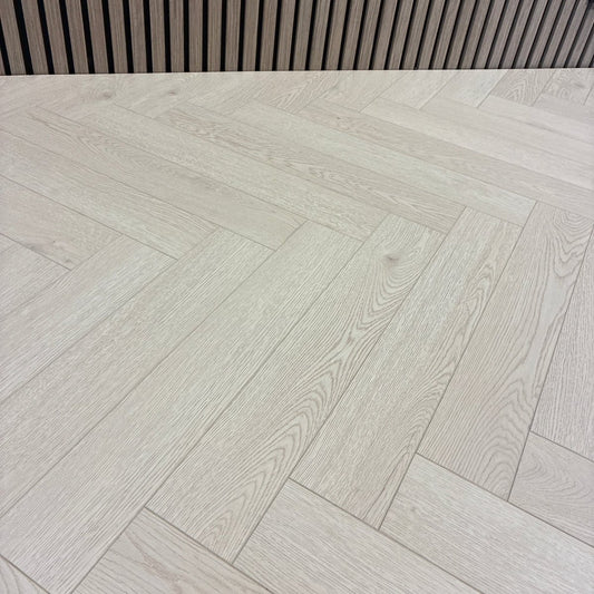Baum Alpine Oak Herringbone (Laminate Flooring) - Wood Floor Store