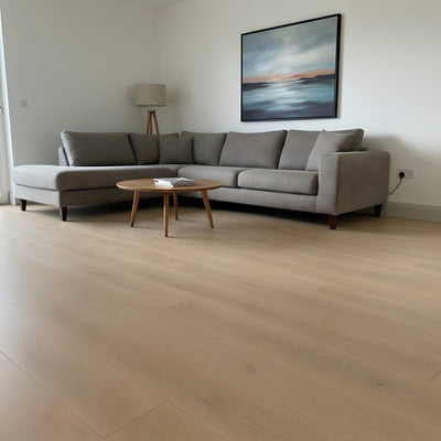 Baum Aqua Plus European Oak Long Plank 12mm (Laminate Flooring) - Wood Floor Store