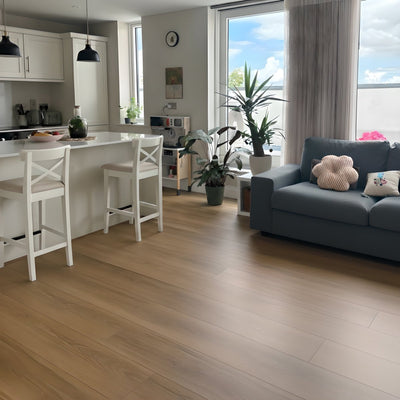 Baum Aqua Plus Ranch Oak Long Plank 12mm (Laminate Flooring) - Wood Floor Store