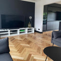Fika Brushed Oak Natural Herringbone (Engineered Flooring)