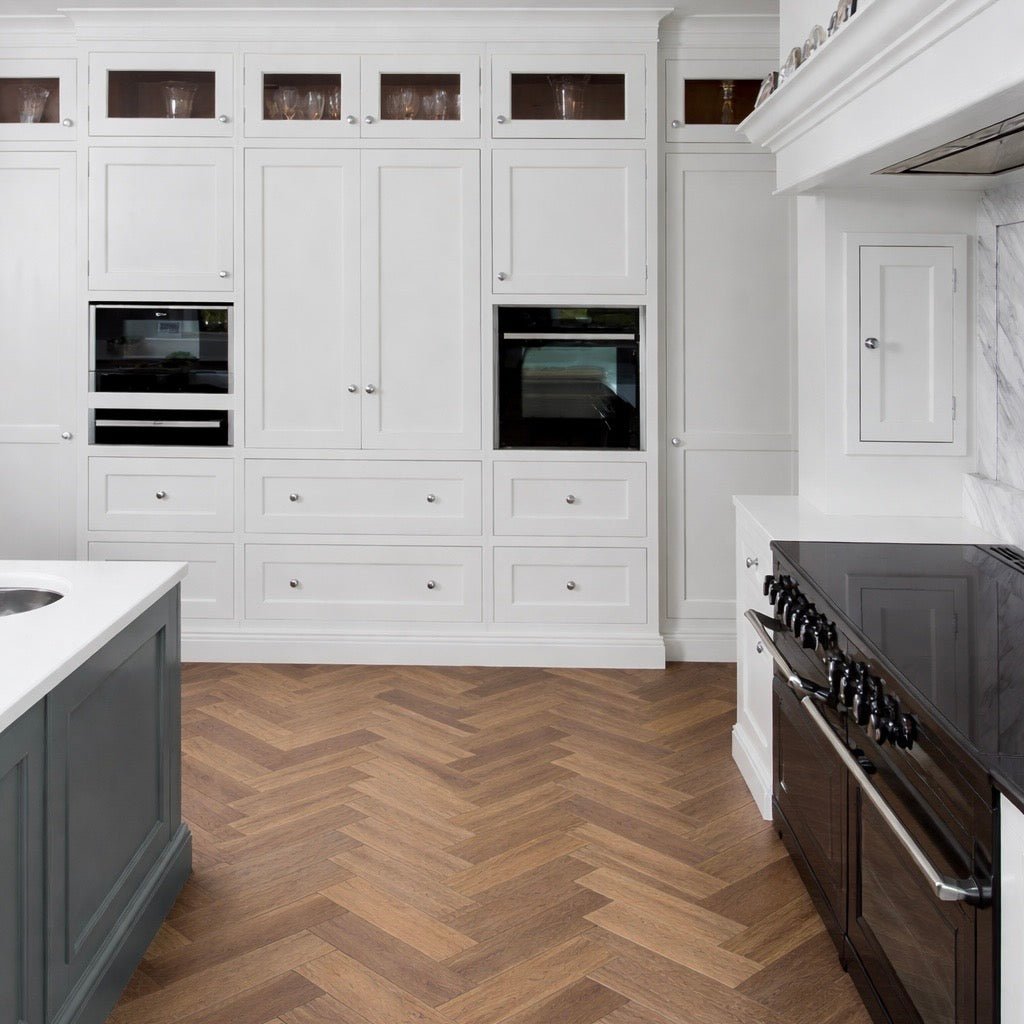 Fika Chalet Oak Herringbone (Engineered Flooring) - Wood Floor Store