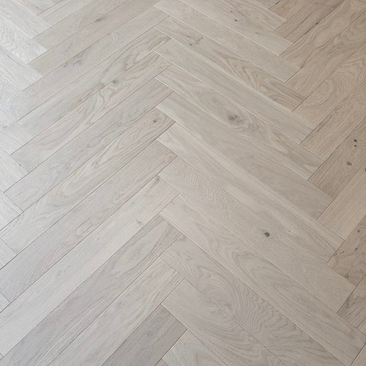 Fika Florence Oak Herringbone (Engineered Flooring) - Wood Floor Store
