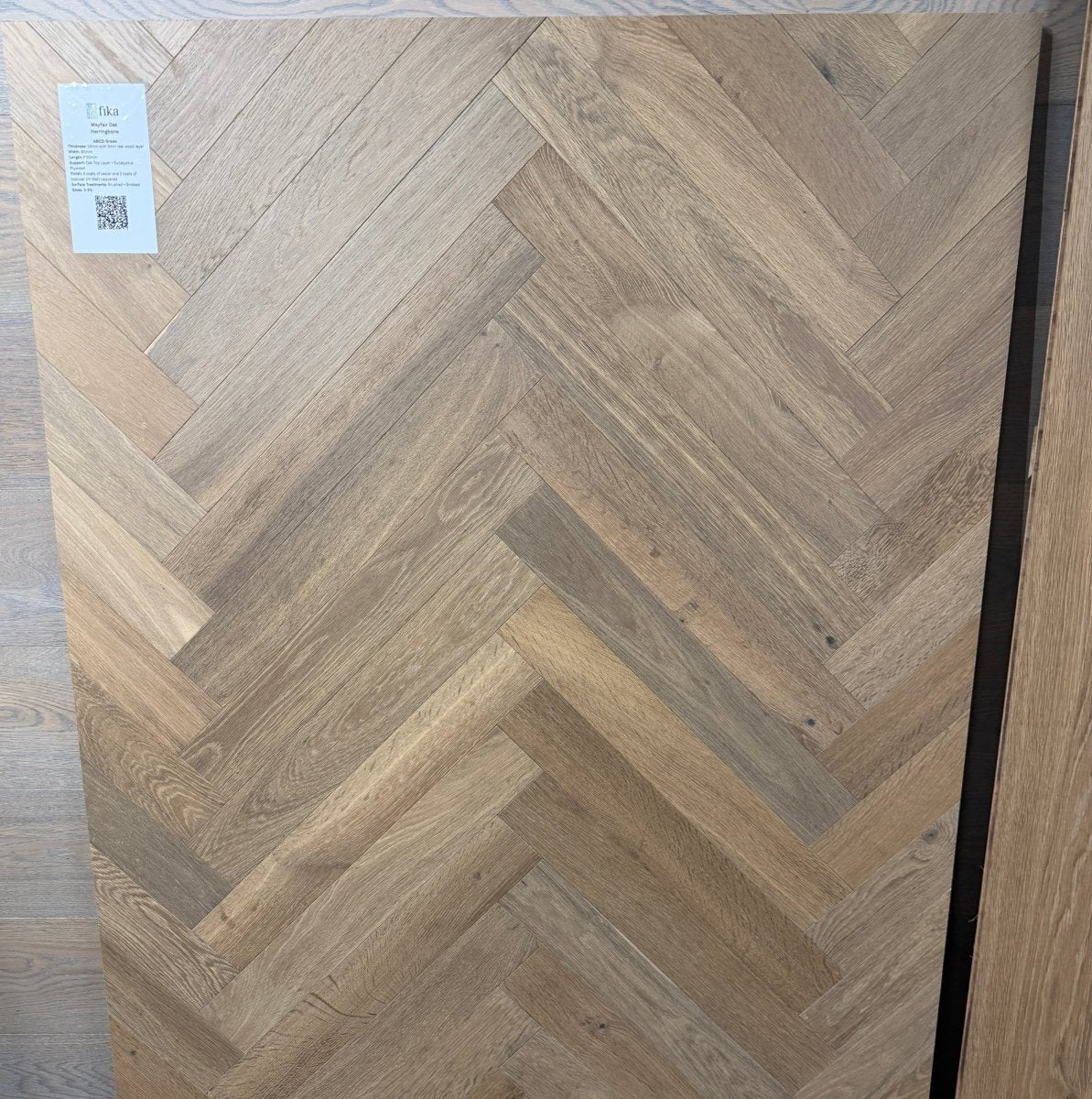 Fika Mayfair Oak Herringbone (Engineered Flooring) - Wood Floor Store