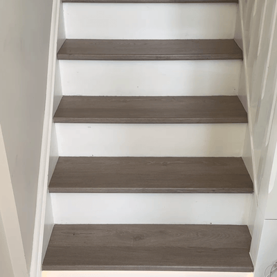 Hampton Grey Oak 12mm Stair Nosing - Wood Floor Store