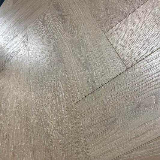 Karna Vintage Oak Herringbone SPC - Wood Floor Store