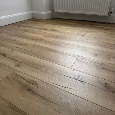 Konig Essence Pro Pale Oak Robust 12mm - Wood Floor Store