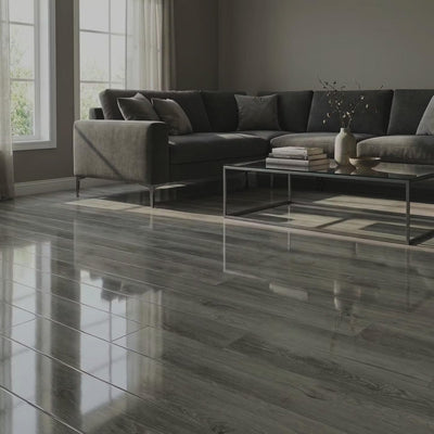 Konig Essence Pro Pearl Oak Gloss 12mm (Laminate Flooring) - Wood Floor Store