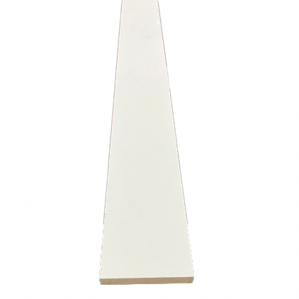 Primed Square Edge 100mm Skirting Board (2.3m Length)