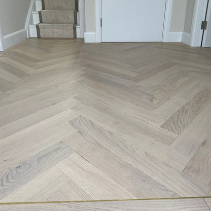 Fika Sorrento Oak Herringbone (Engineered Flooring)