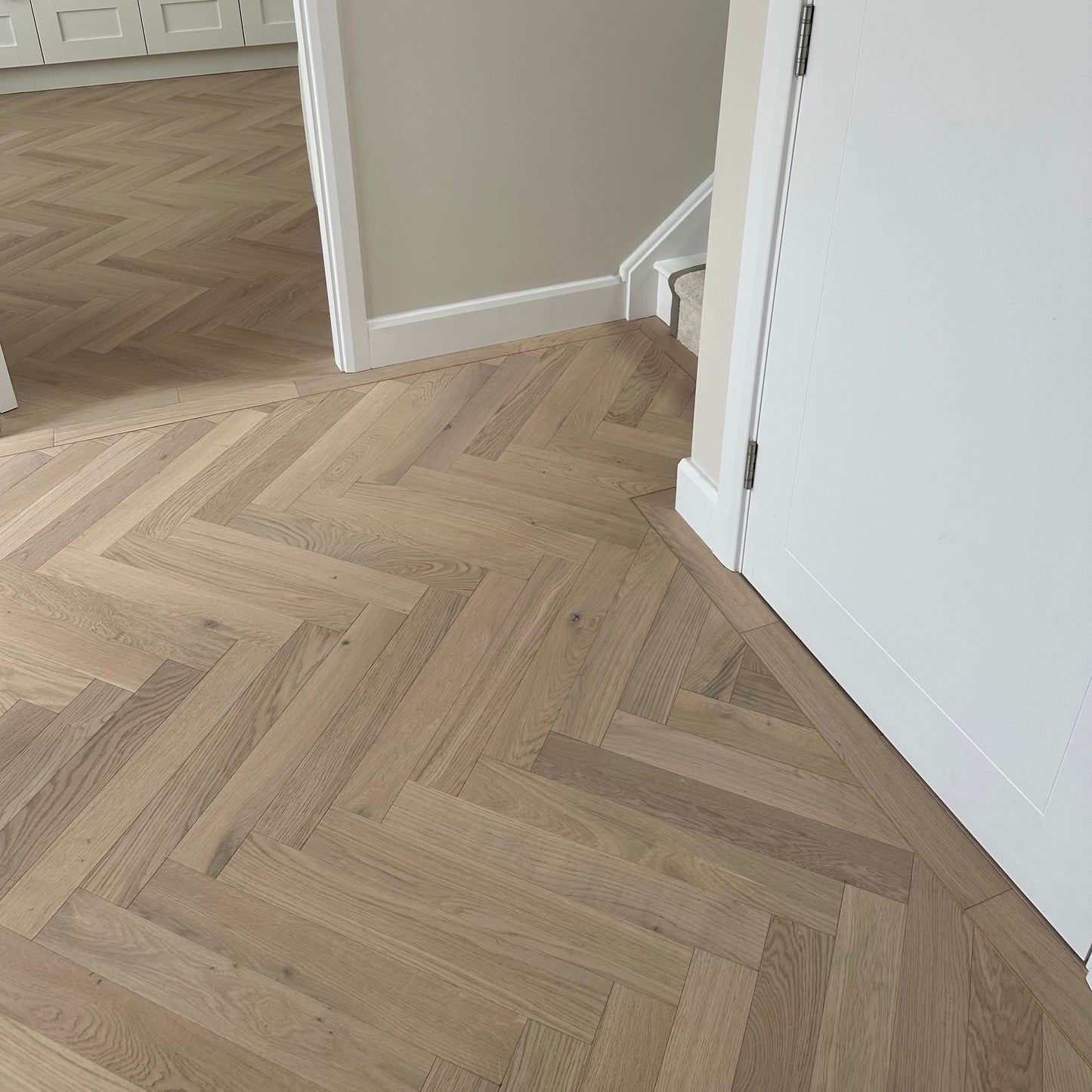 Fika Sorrento Oak Herringbone (Engineered Flooring)