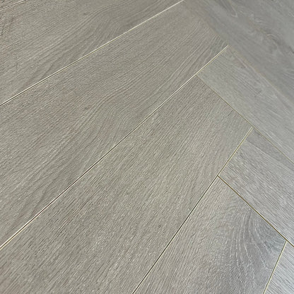 Konig Prestige Hampton Grey Oak Herringbone (Laminate Flooring)