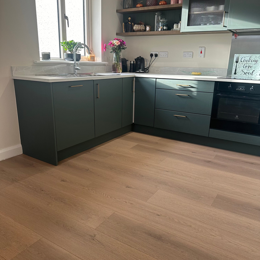 Baum Aqua Plus Heritage Oak Long Plank 12mm (Laminate Flooring)
