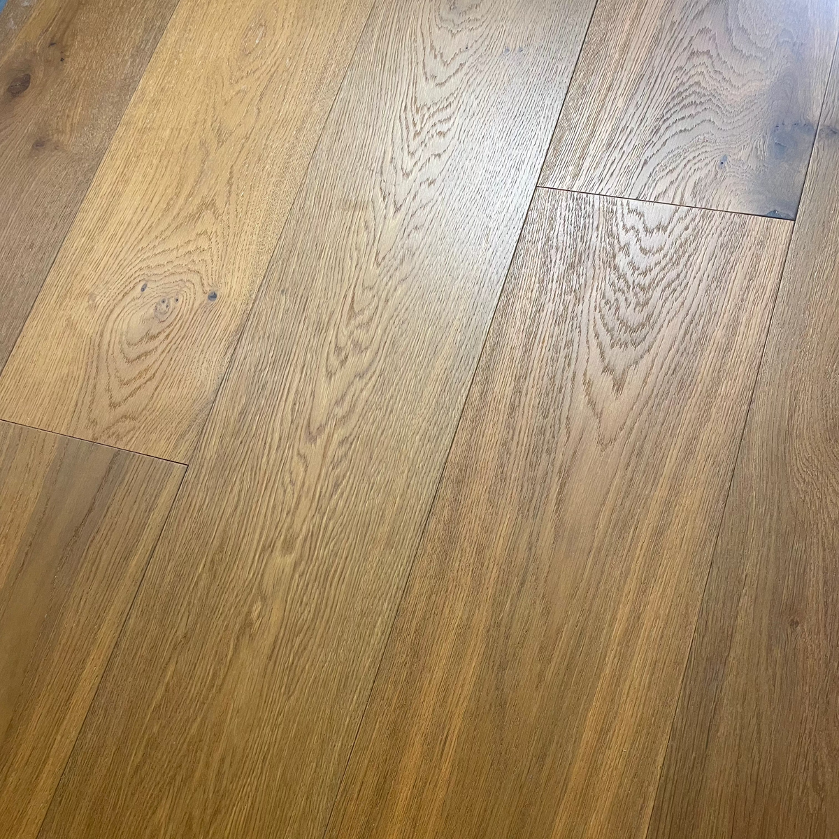 Fika Smoked and Brushed Oak Long Plank