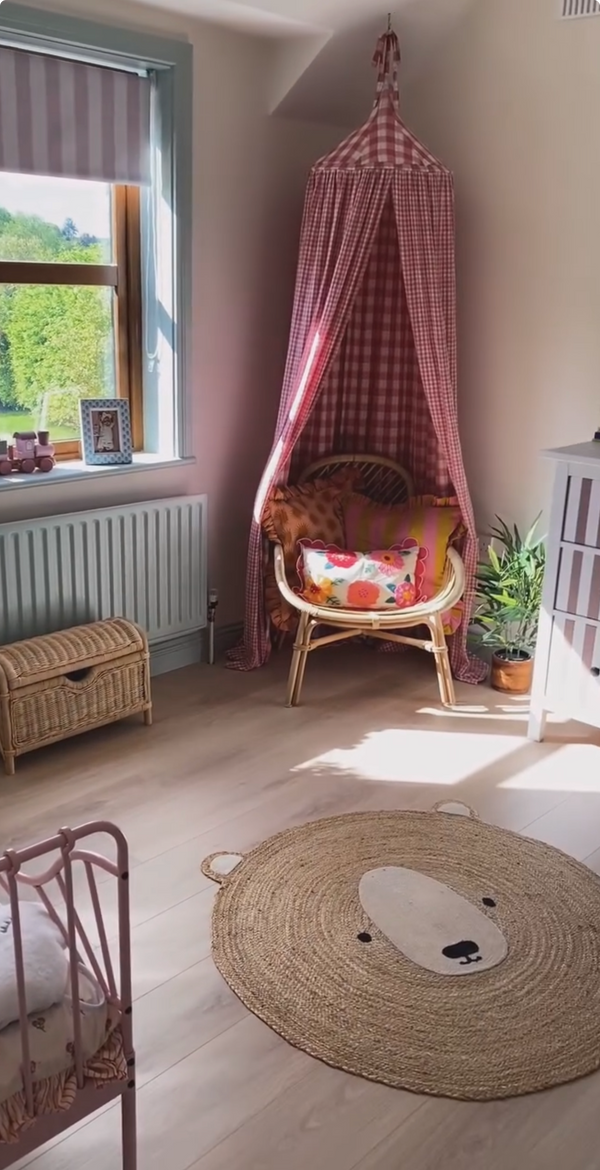 Real home floor installation