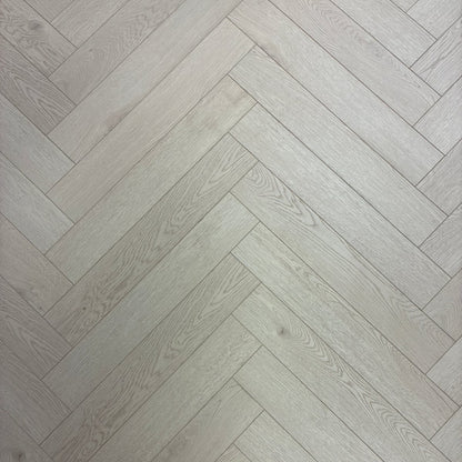 Baum Alpine Oak Herringbone (Laminate Flooring) - Wood Floor Store