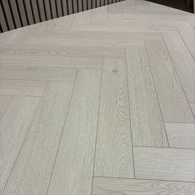 Baum Alpine Oak Herringbone (Laminate Flooring) - Wood Floor Store