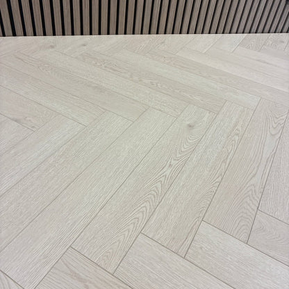 Baum Alpine Oak Herringbone (Laminate Flooring) - Wood Floor Store