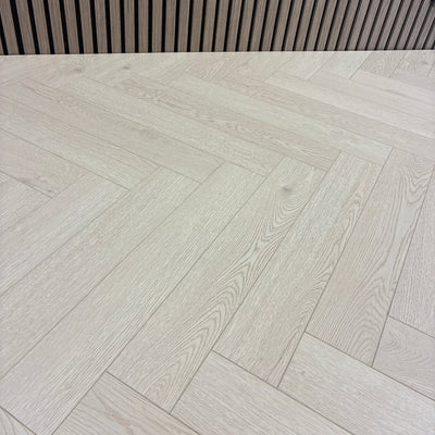 Baum Alpine Oak Herringbone (Laminate Flooring) - Wood Floor Store