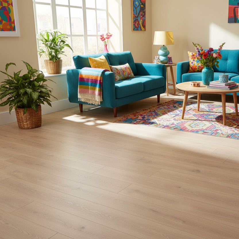 Baum Aqua Plus Canyon Oak Long Plank 12mm (Laminate Flooring) - Wood Floor Store