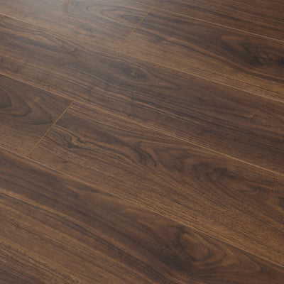 Baum Aqua Plus Dark Walnut Oak 12mm (Laminate Flooring) - Wood Floor Store