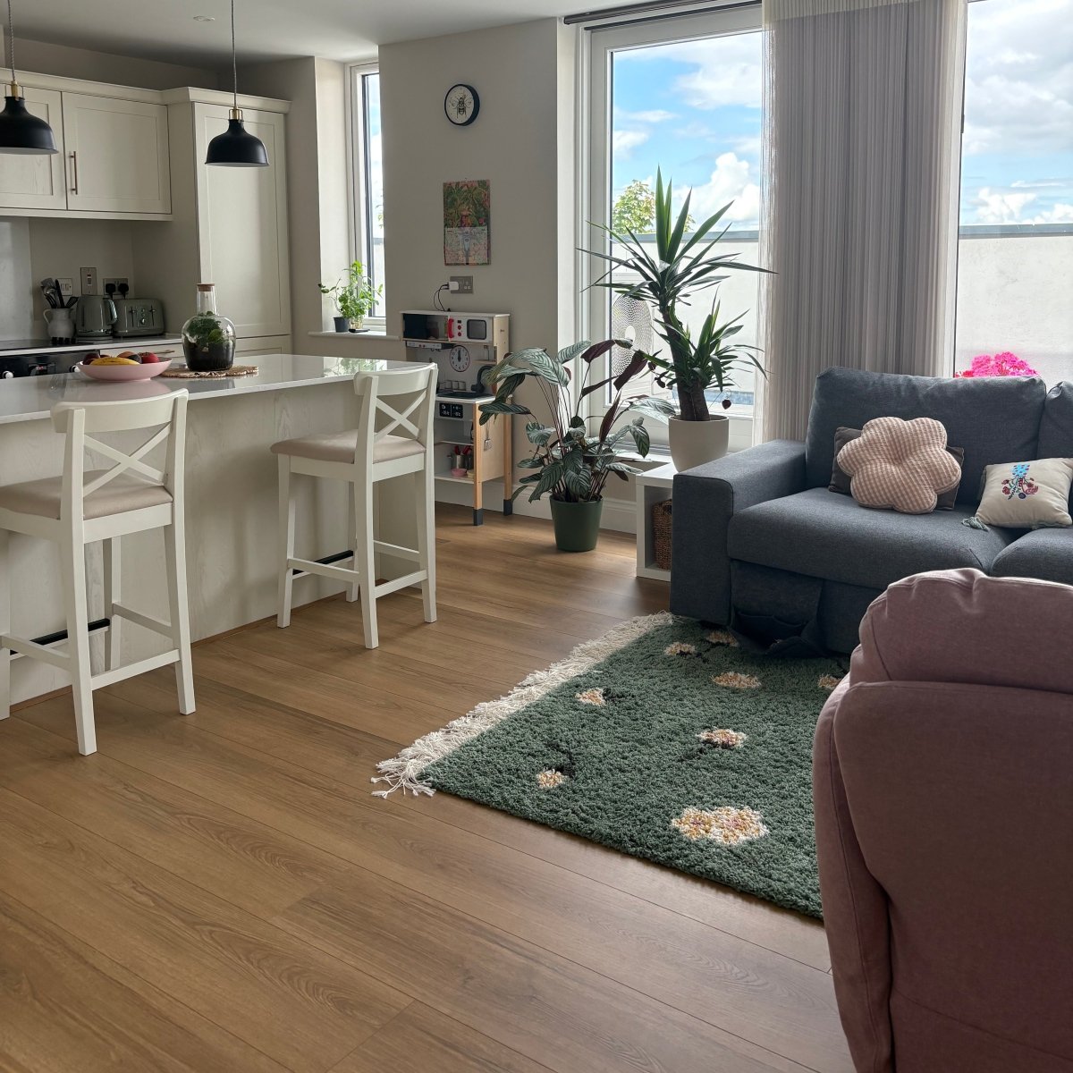 Baum Aqua Plus Ranch Oak Long Plank 12mm (Laminate Flooring) - Wood Floor Store