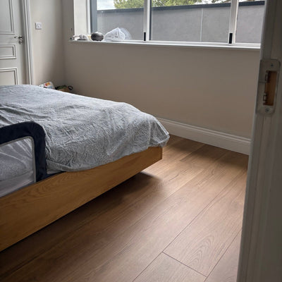 Baum Aqua Plus Ranch Oak Long Plank 12mm (Laminate Flooring) - Wood Floor Store