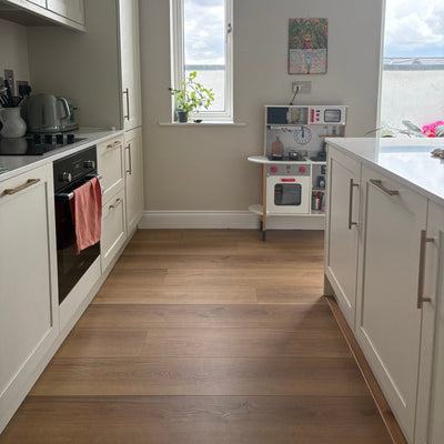 Baum Aqua Plus Ranch Oak Long Plank 12mm (Laminate Flooring) - Wood Floor Store