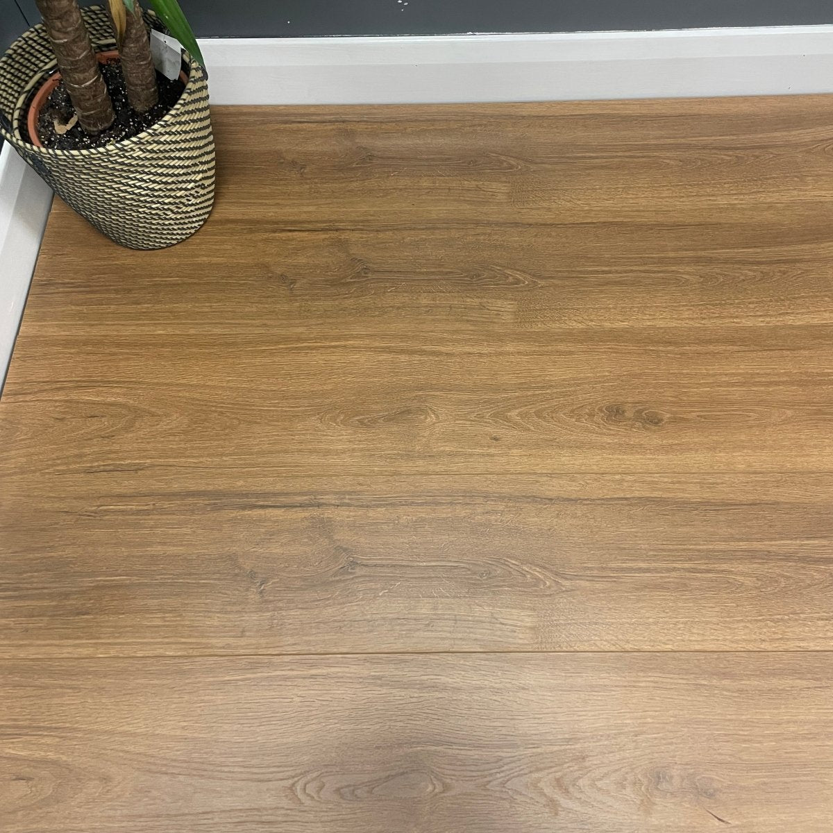 Baum Aqua Plus Smoked Oak Long Plank 12mm - Wood Floor Store