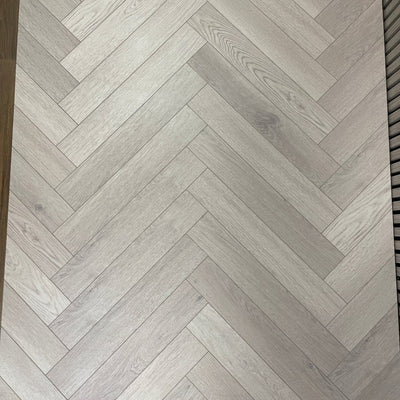 Baum Meadow Oak Herringbone (Laminate Flooring) - Wood Floor Store