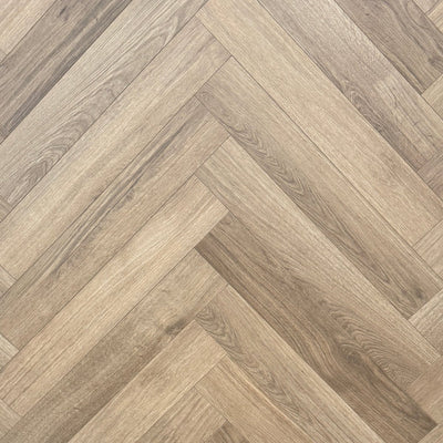 Baum Ranch Oak Herringbone (Laminate Flooring) - Wood Floor Store