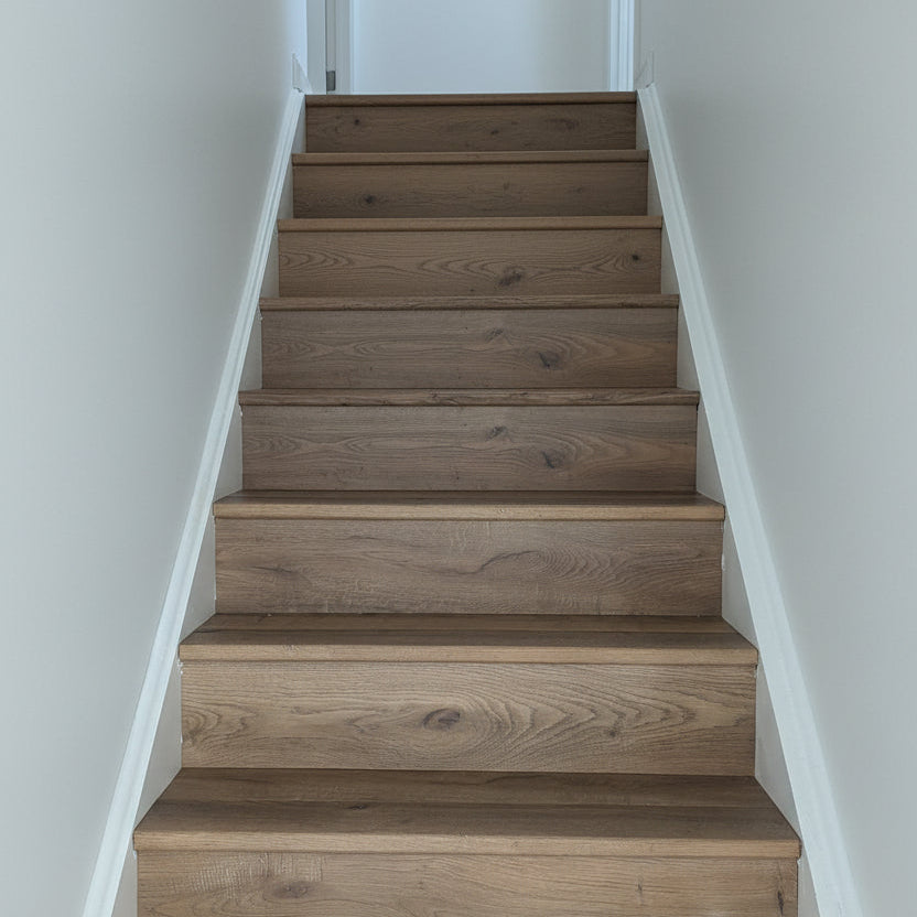 Farmhouse Oak 12mm Stair Nosing - Wood Floor Store