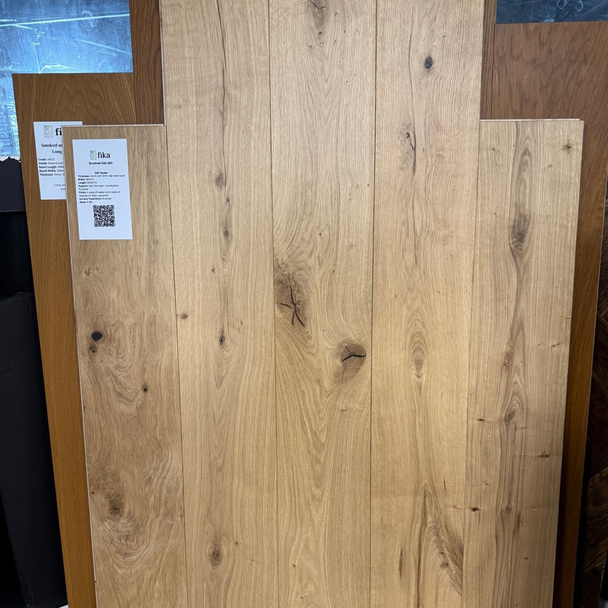 Fika Brushed Oak 190 Long Plank (Engineered Flooring) - Wood Floor Store