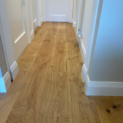 Fika Brushed Oak Natural Long Plank - Wood Floor Store