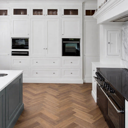 Fika Chalet Oak Herringbone (Engineered Flooring) - Wood Floor Store