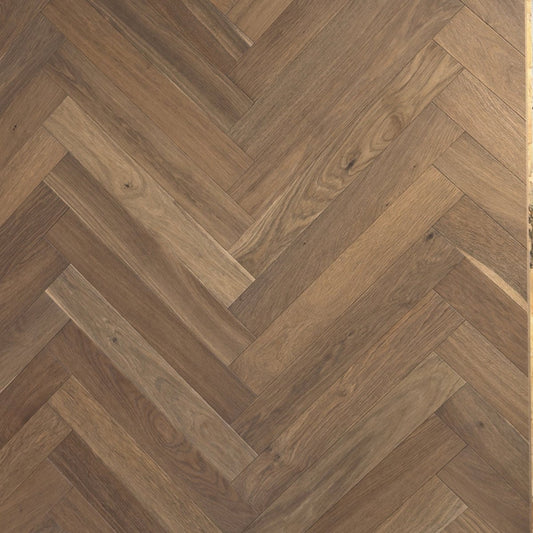 Fika Chalet Oak Herringbone (Engineered Flooring) - Wood Floor Store