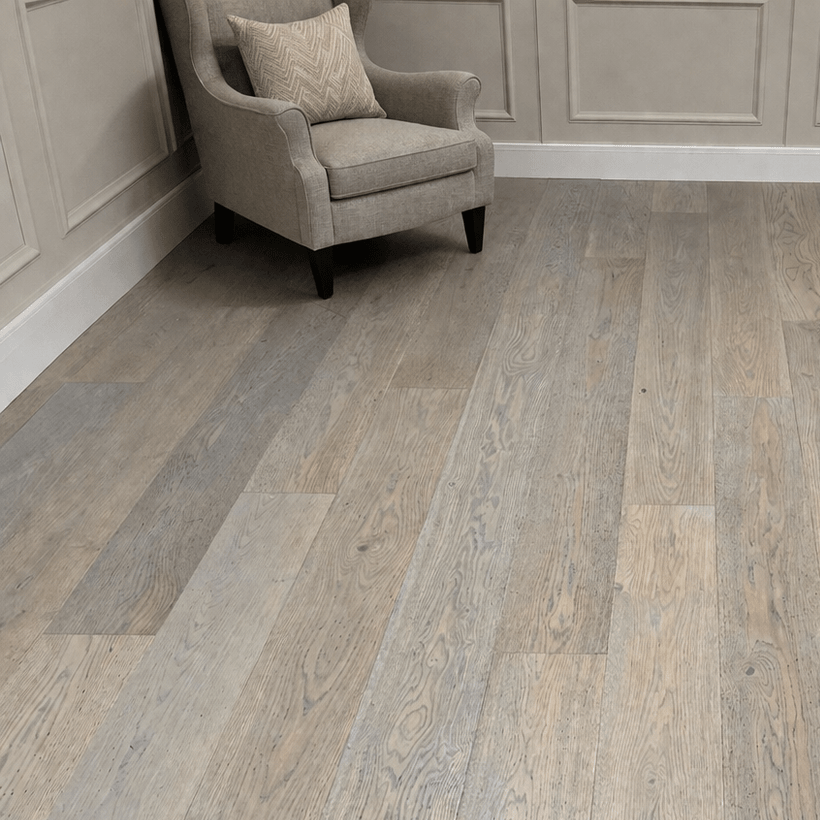 Fika Chalked Oak Long Plank - Wood Floor Store