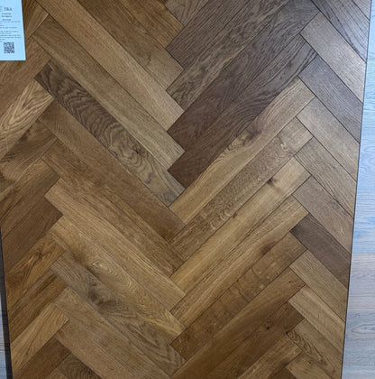 Fika Fumed Oak Herringbone (Engineered Flooring) - Wood Floor Store