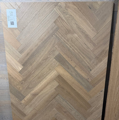 Fika Mayfair Oak Herringbone (Engineered Flooring) - Wood Floor Store