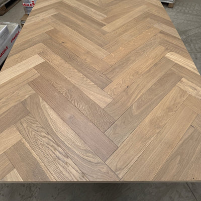 Fika Sienna Oak Herringbone (Engineered Flooring) - Wood Floor Store