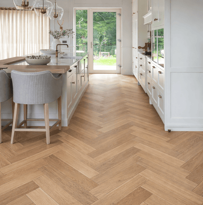 Fika Sienna Oak Herringbone (Engineered Flooring) - Wood Floor Store