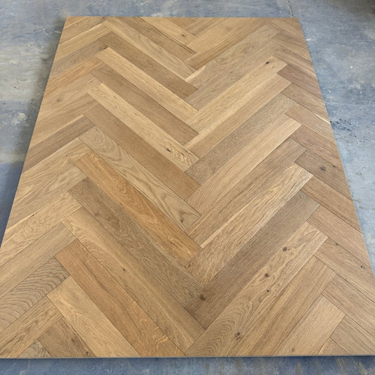 Fika Stanford Oak Herringbone (Engineered Flooring) - Wood Floor Store