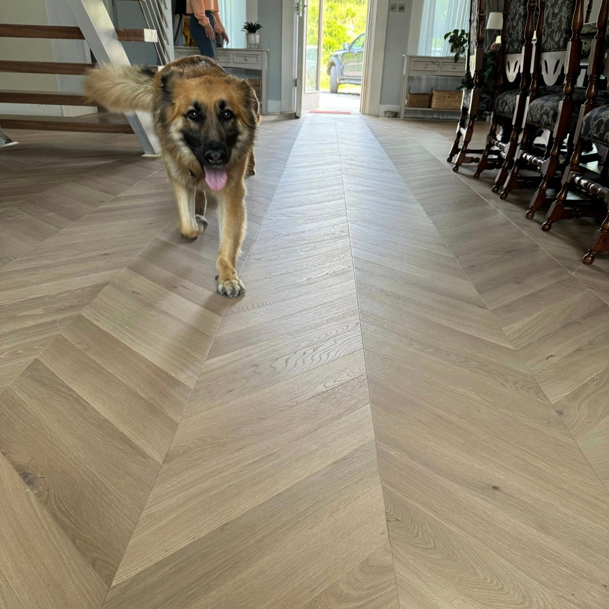 Fika Tuscany Oak Chevron - Wood Floor Store