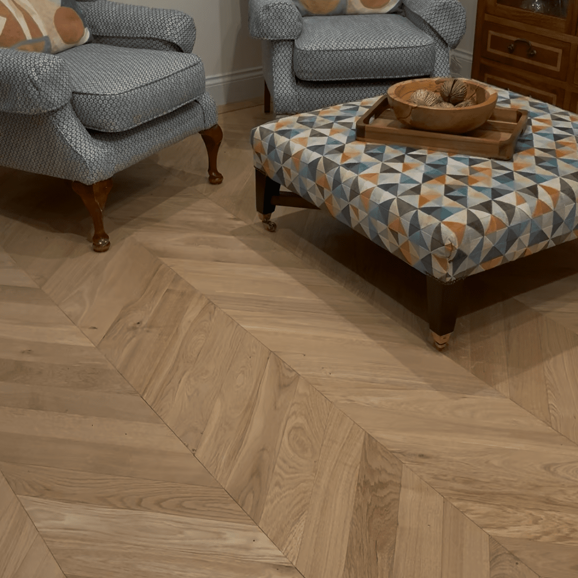 Fika Tuscany Oak Chevron - Wood Floor Store
