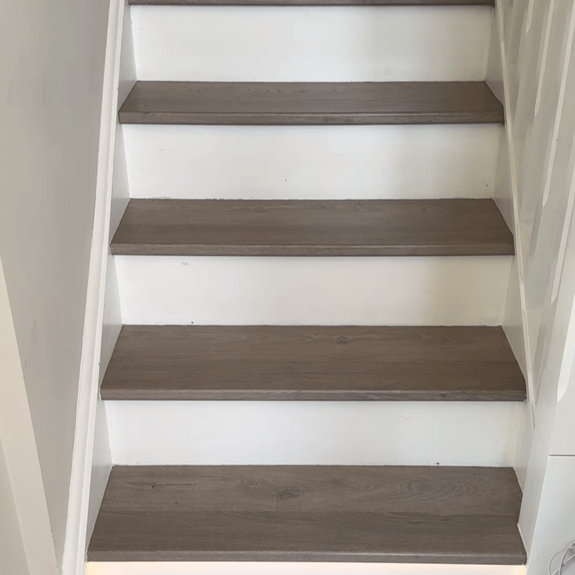 Hampton Grey Oak 12mm Stair Nosing - Wood Floor Store