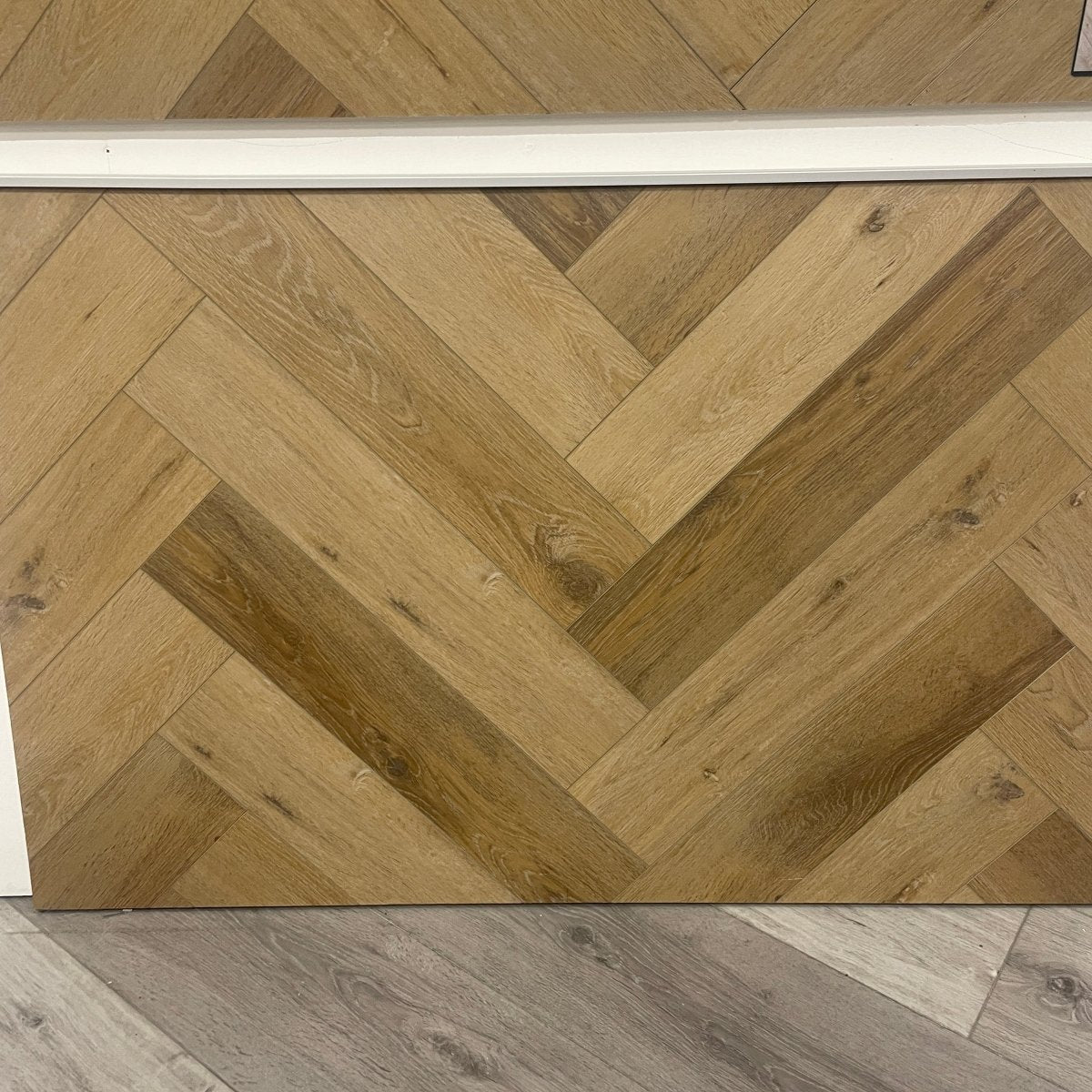 Karna Country Oak Herringbone SPC - Wood Floor Store