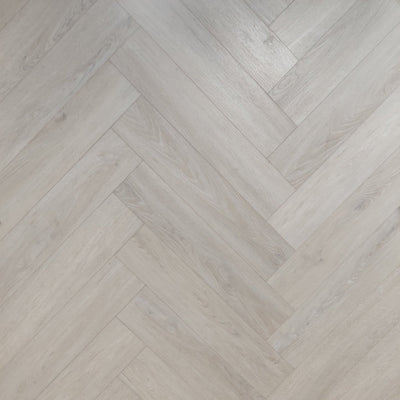 Karna Sand Oak Herringbone SPC - Wood Floor Store