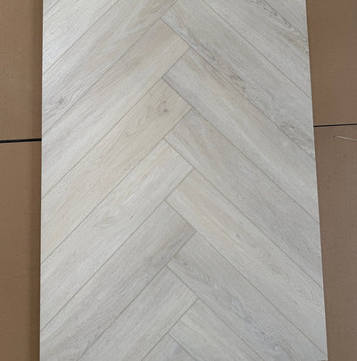 Karna Sand Oak Herringbone SPC - Wood Floor Store