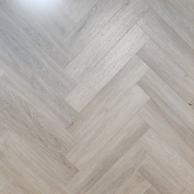 Karna Vienna Oak Herringbone SPC - Wood Floor Store