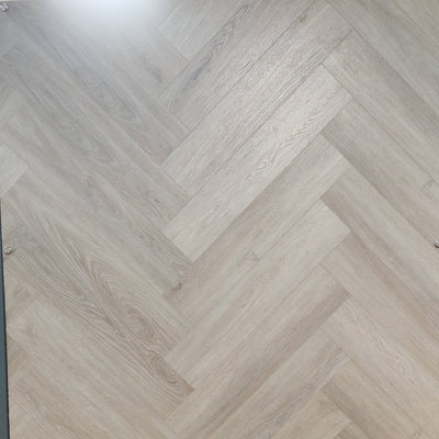 Karna Vienna Oak Herringbone SPC - Wood Floor Store