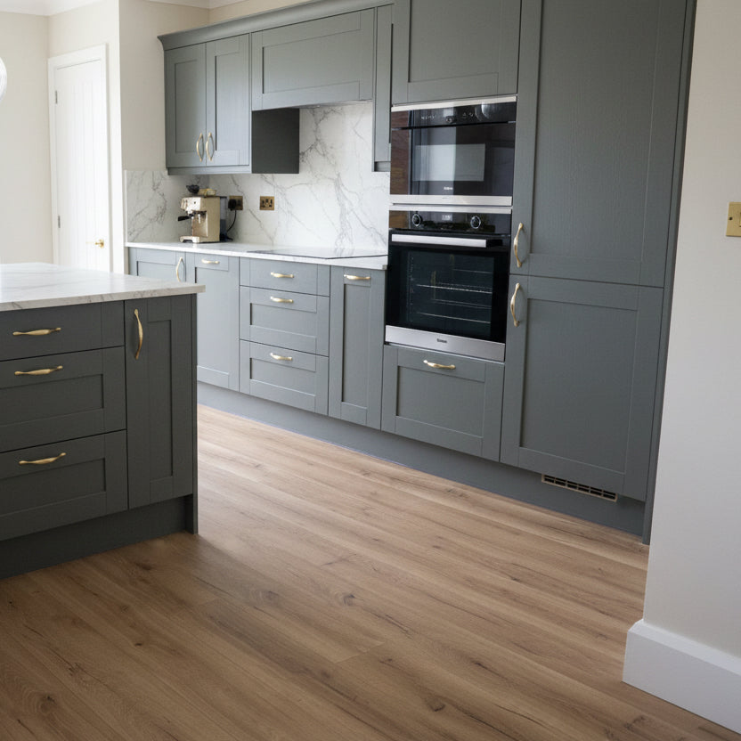 Konig Essence Pro Pale Oak Robust 12mm - Wood Floor Store